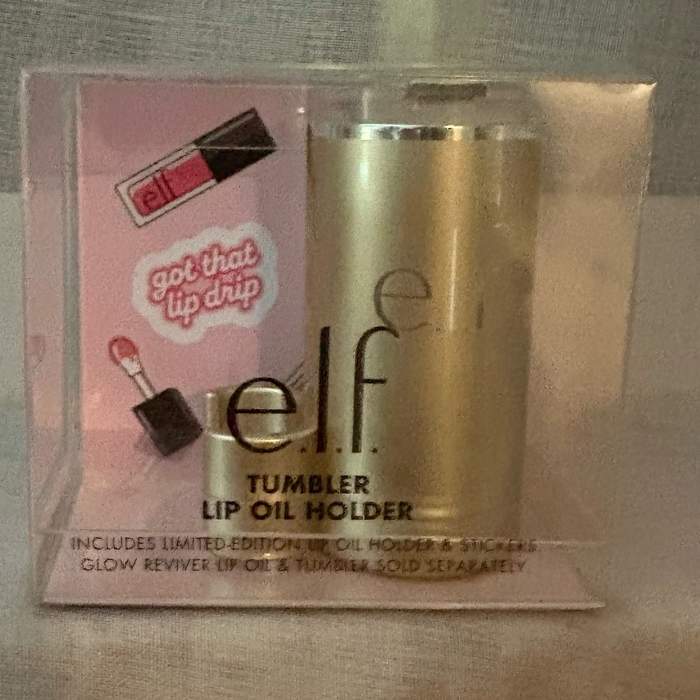 💋 e.l.f. Lip Oil Holder for Stanley Cup - Honey Talks💄 ELF